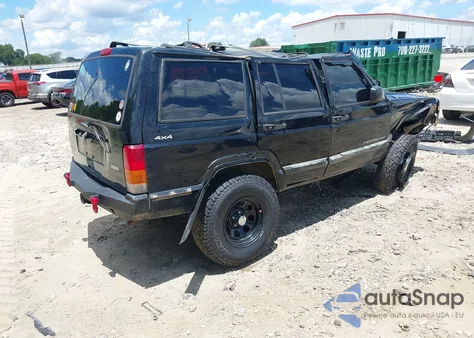 2001 Jeep Cherokee Sport from USA, damaged, VIN 1J4FF48SX1L572886